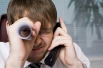 Business spying on customer phone calls