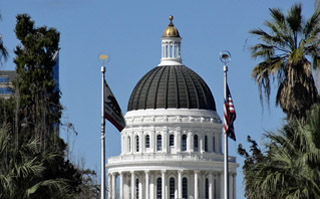 Capitol dome from the east